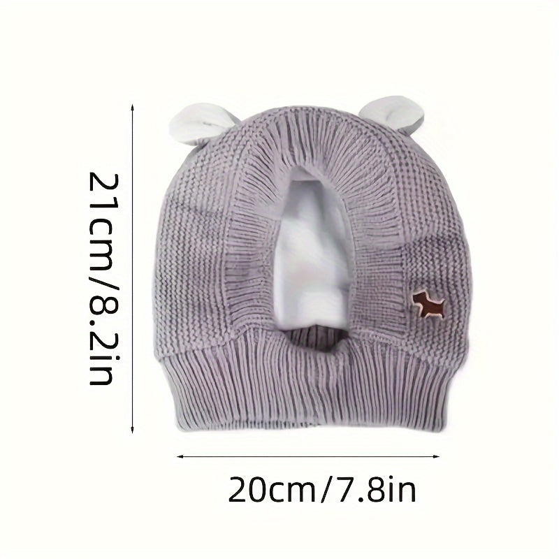 Warm Winter Knitted Cap for Dogs