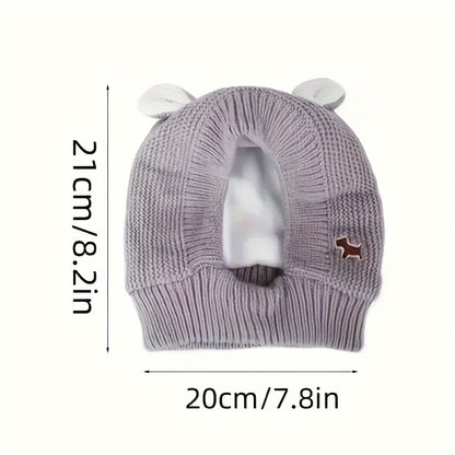 Warm Winter Knitted Cap for Dogs