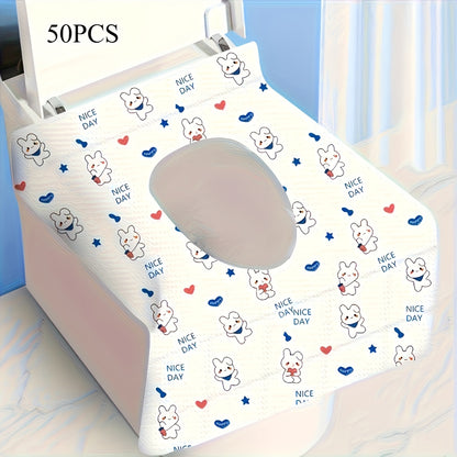 50pcs Disposable Toilet Seat Covers