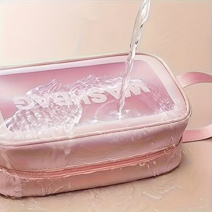 8pcs Makeup Bag + Deep Cleansing Facial Care Set