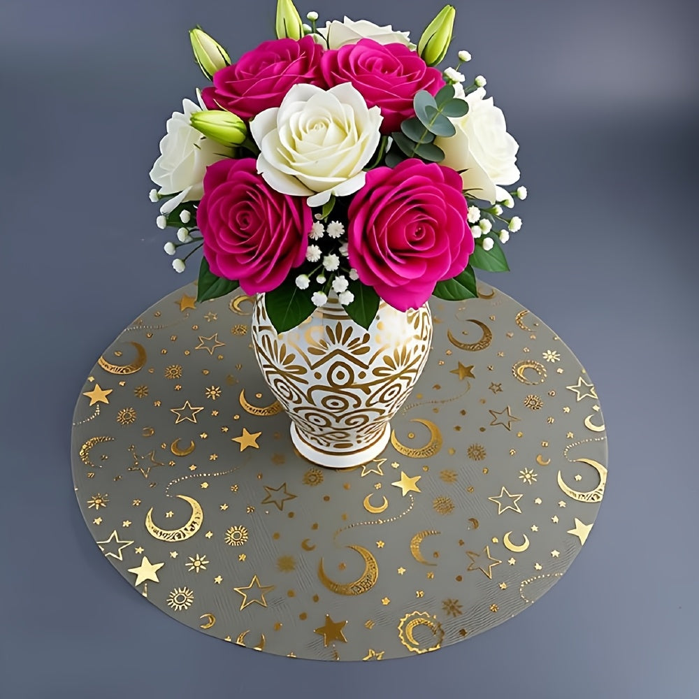 Ramadan Golden Round Table Mats