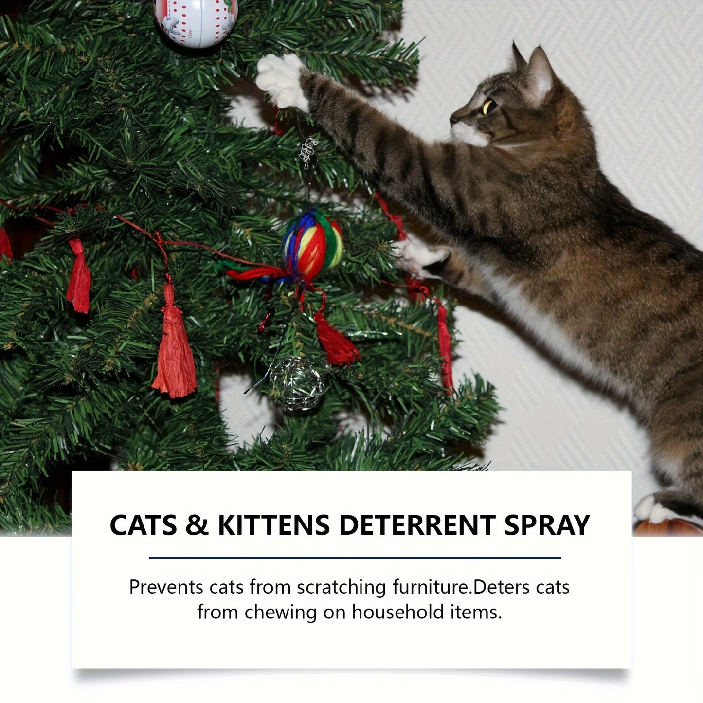 Anti-Climbing, Scratch & Urine Protection Bottle Spray for Cats
