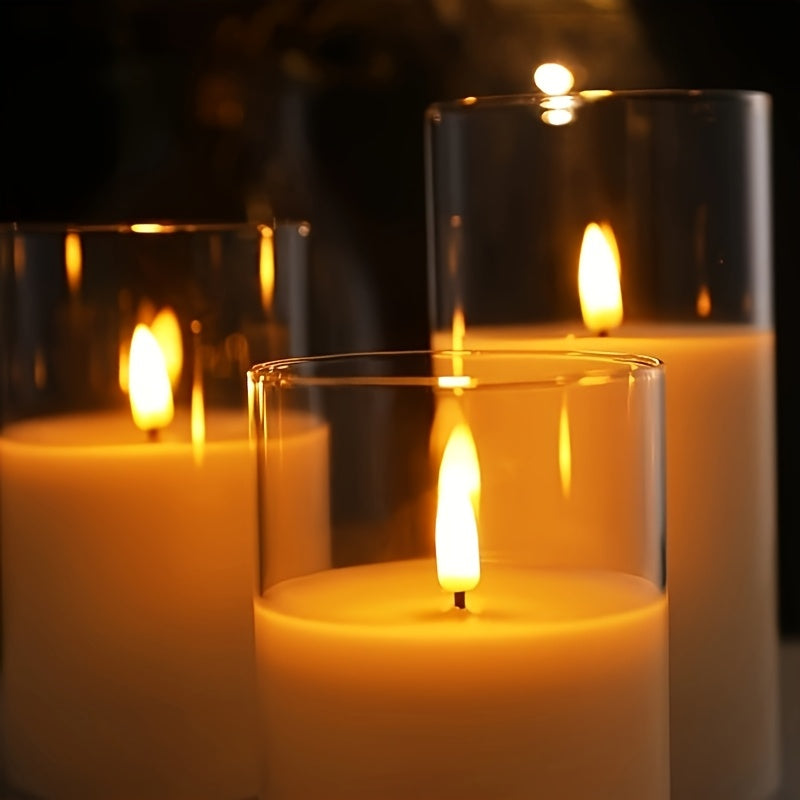 3pcs Flameless LED Electronic Candles
