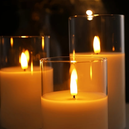 3pcs Flameless LED Electronic Candles