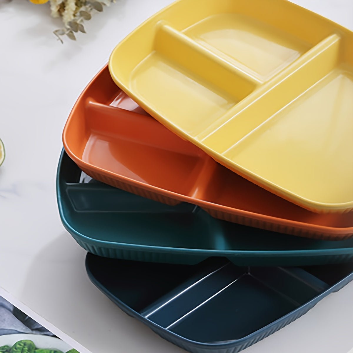 Divided Portion Plates - HazMarket