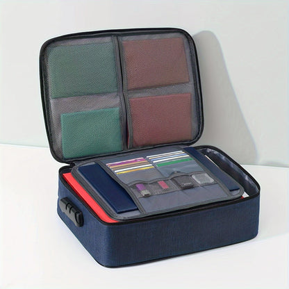 Document Bag With 3 - Layer File Storage Case - HazMarket
