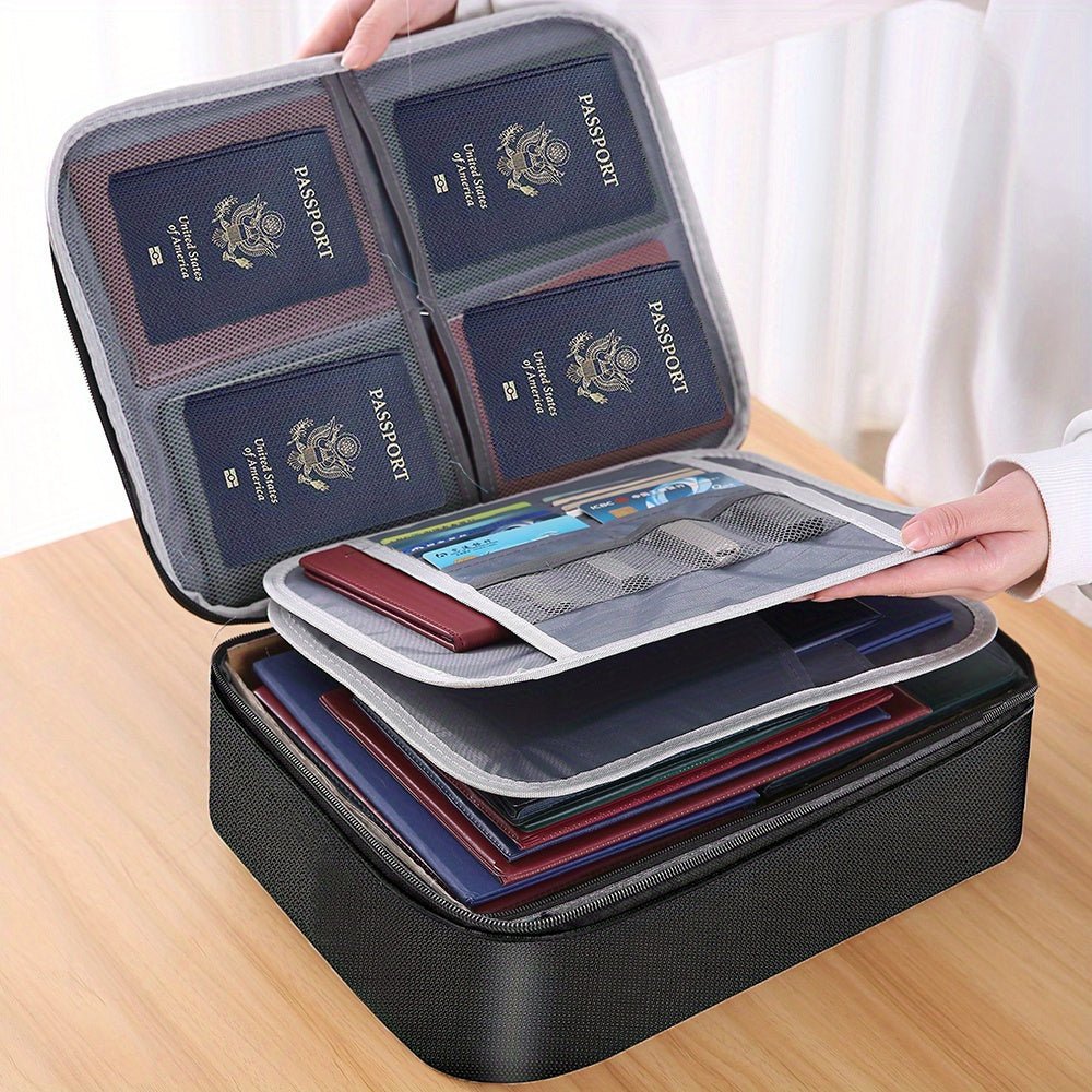 Document Bag With 3 - Layer File Storage Case - HazMarket