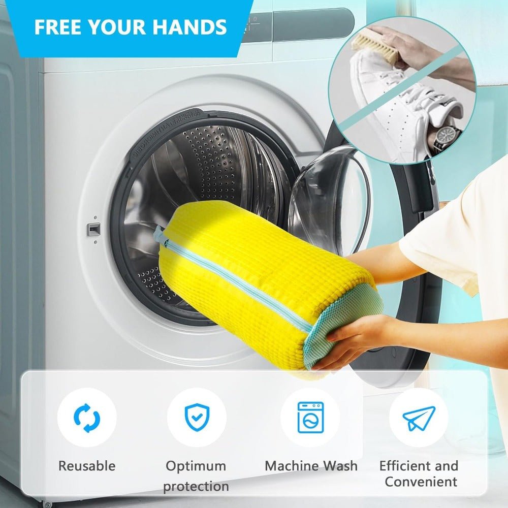 Durable Shoe Washing Machine Bag for All Shoe Types - HazMarket