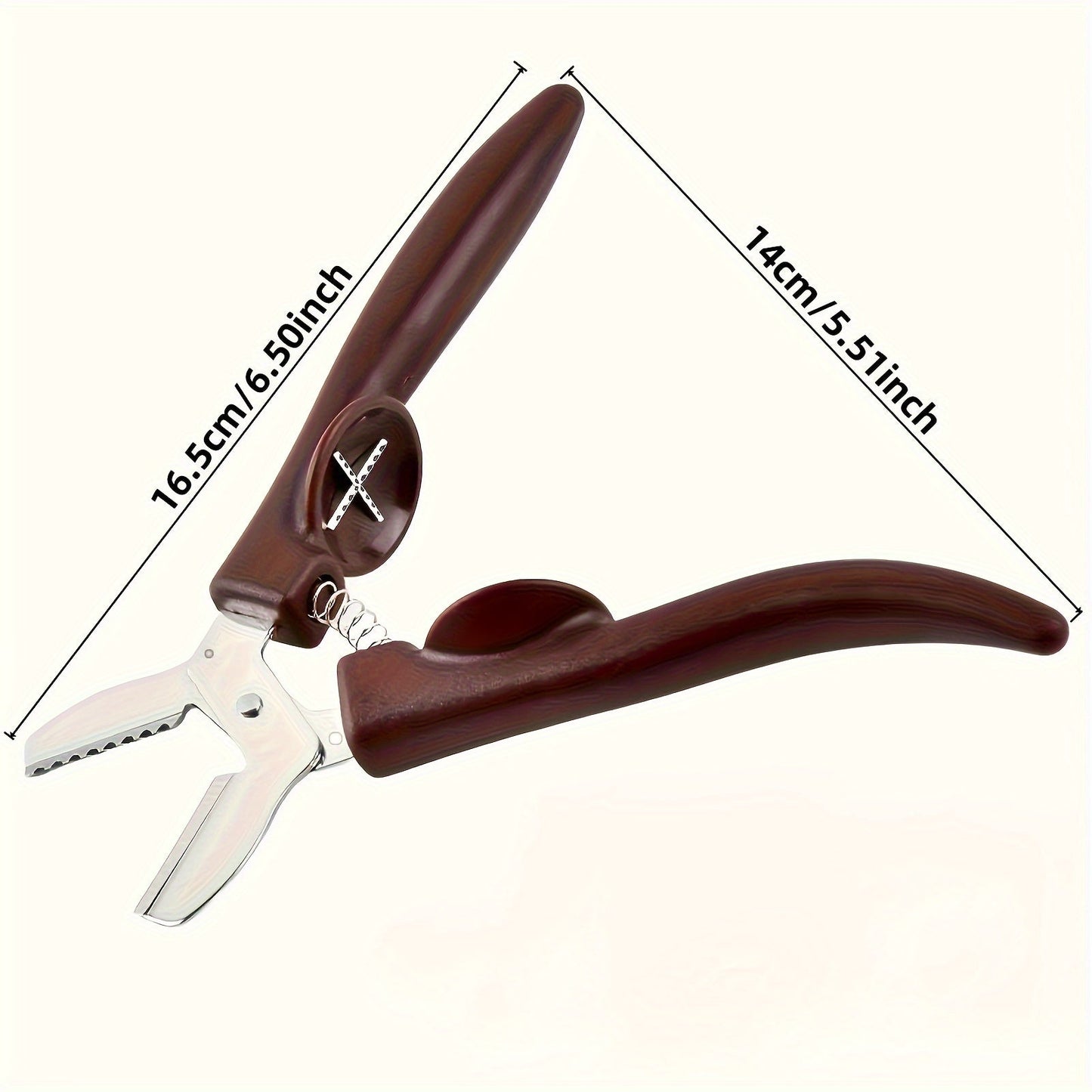 Durable Stainless Steel Chestnut Cracker & Nut Peeler - HazMarket
