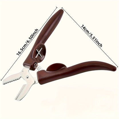 Durable Stainless Steel Chestnut Cracker & Nut Peeler - HazMarket