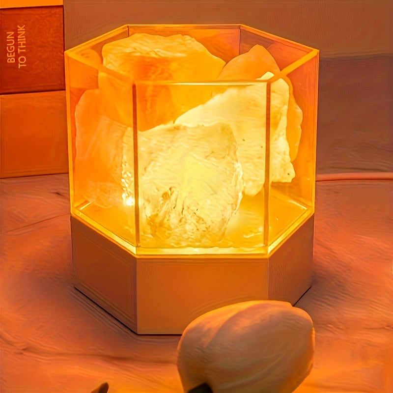 Modern Himalayan Salt LED Night Light