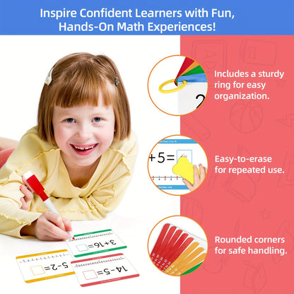 Educational Number Flash Cards Set