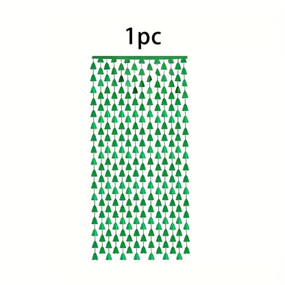 1-Piece Christmas Tree Tassel Ribbon