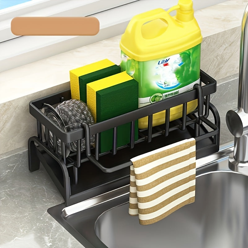 Space-Saving Kitchen Sink Organizer & Storage Rack