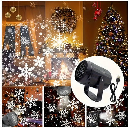 Snowflakes Projector Light