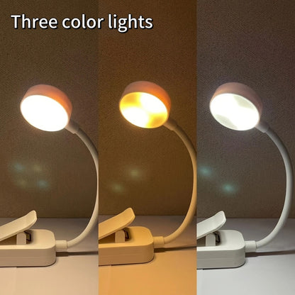 Adjustable Reading Light with 3 Color Modes