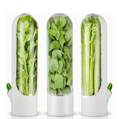 1pc Herb Keeper for Refrigerator