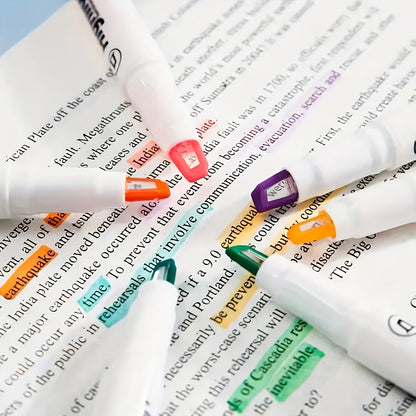 6pcs Visible Window Highlighter