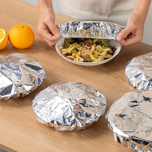 Heat-Resistant Reusable Aluminum Foil Covers