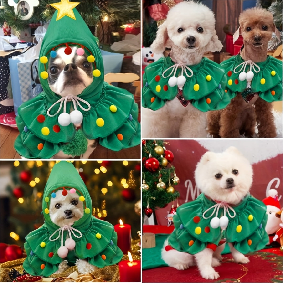 Christmas Tree Pet Costume