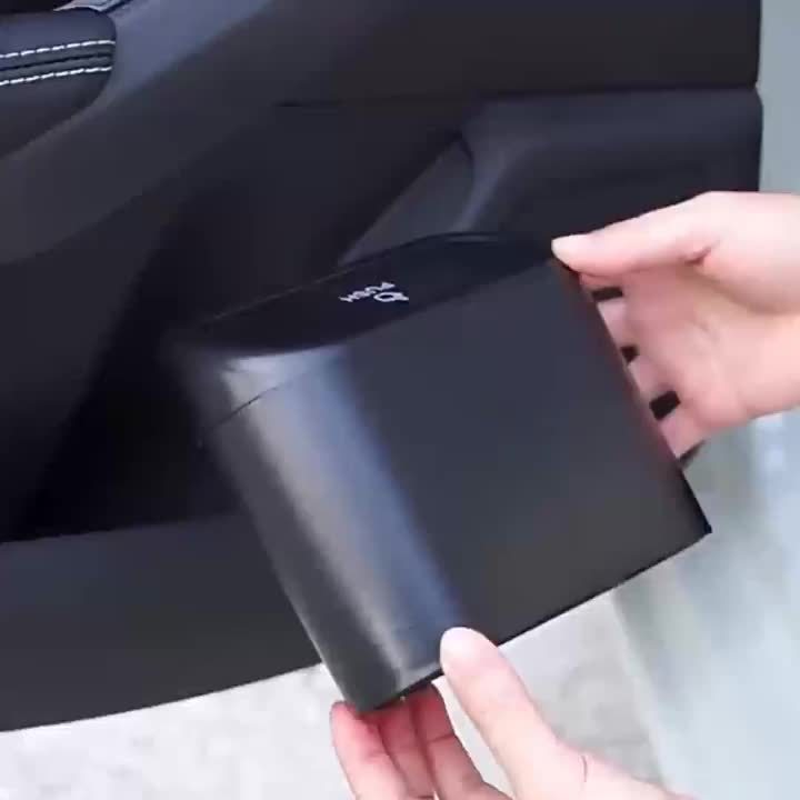 Mini Car Trash Cans with Lids 2pcs