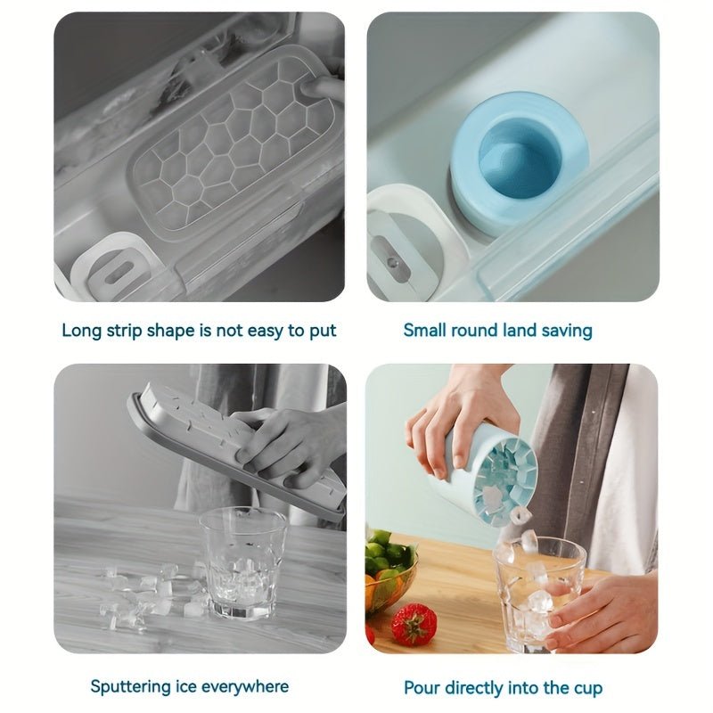 Easy - Release Silicone Ice Cube Mold - HazMarket