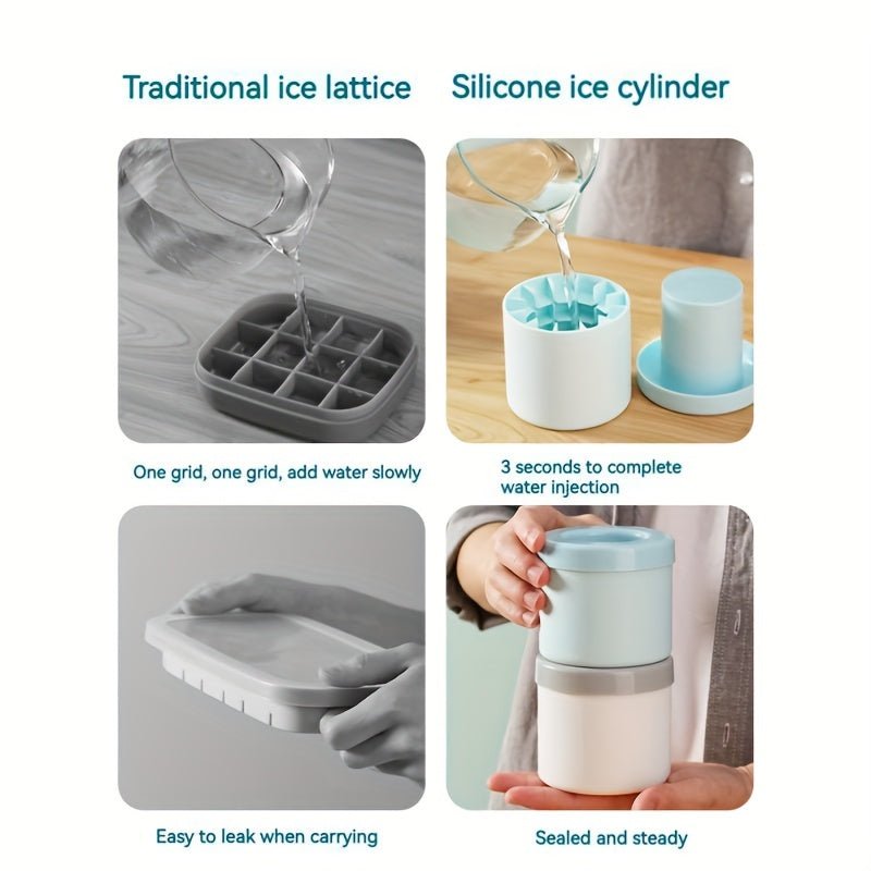 Easy - Release Silicone Ice Cube Mold - HazMarket