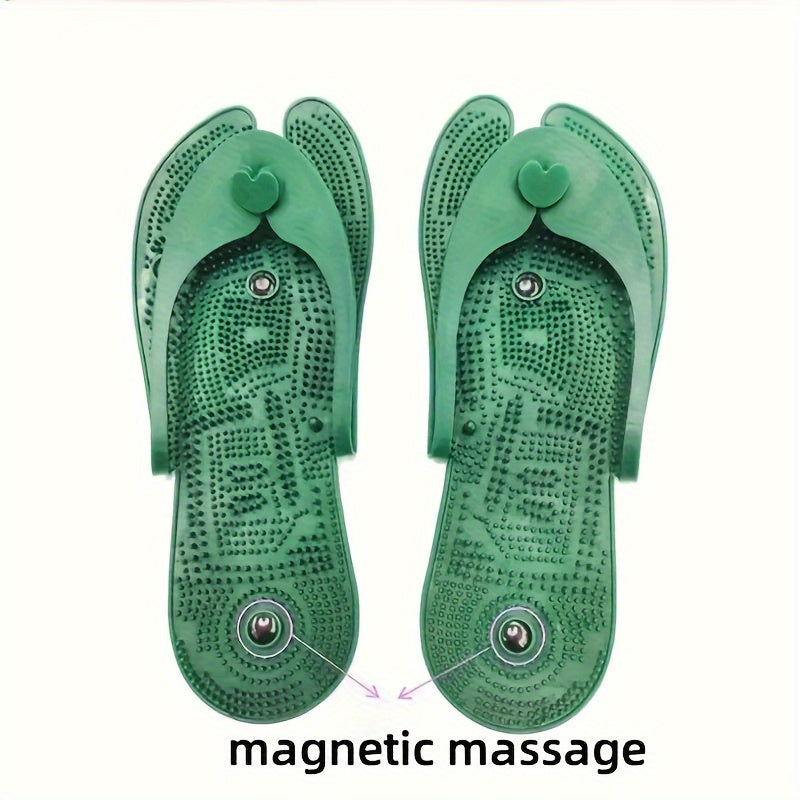 1 Pair of Silicone Acupressure Massage Slippers