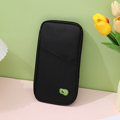 Multi-Compartment Passport Organizer