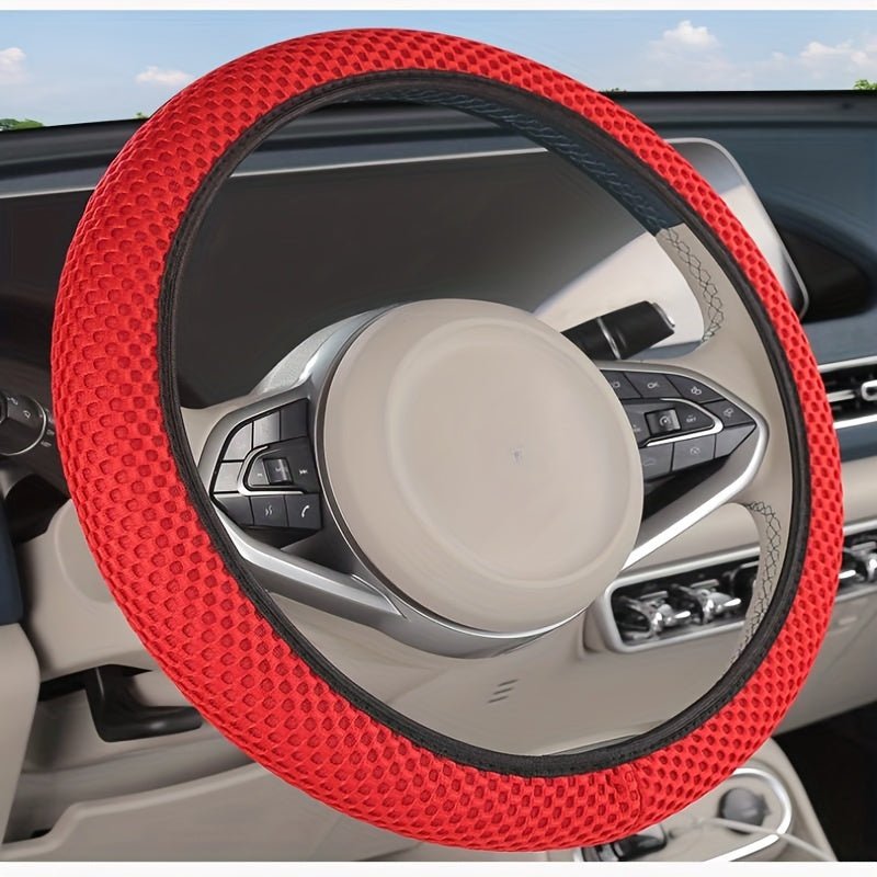 Elastic Steering Wheel Cover for Cars, Suitable for All Seasons with Comfort - HazMarket