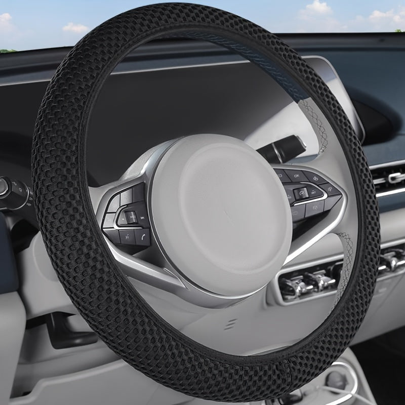 Elastic Steering Wheel Cover for Cars, Suitable for All Seasons with Comfort - HazMarket