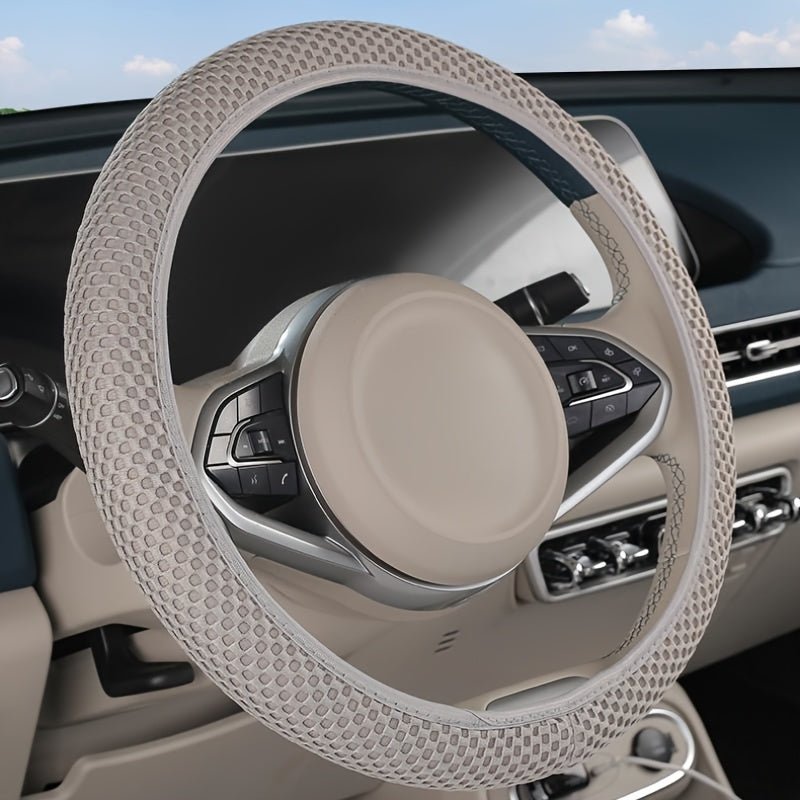 Elastic Steering Wheel Cover for Cars, Suitable for All Seasons with Comfort - HazMarket