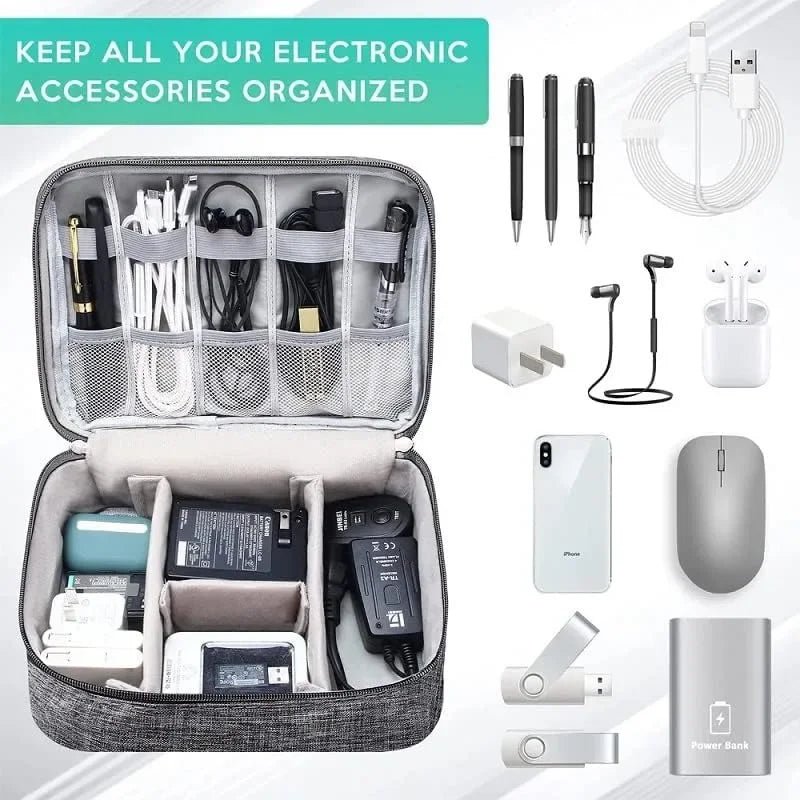O2 Digital Organiser Buy Electronic Device Organizer Bag for Travel Storage – HazMarket