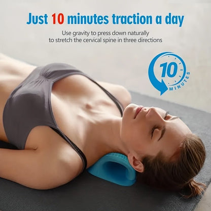 Ergonomic C - Shaped Neck and Shoulder Relaxer Pillow - HazMarket