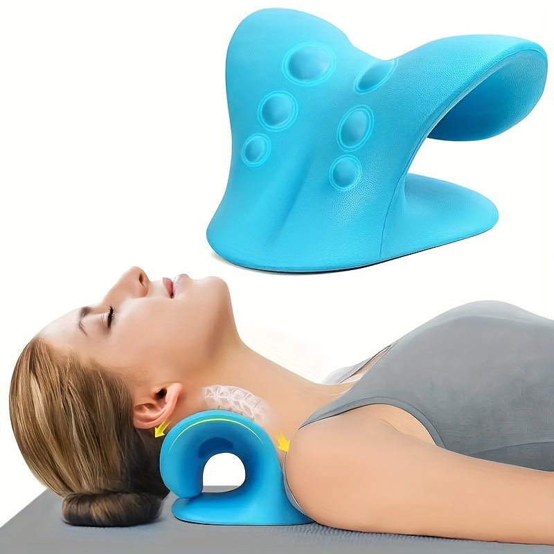 Ergonomic C - Shaped Neck and Shoulder Relaxer Pillow - HazMarket