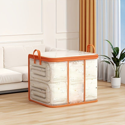 Extra - Large Waterproof PVC Storage Bag for Clothes & Quilts - Transparent, Moisture - Proof Organizer for Dorms, Moving & Back to School Essentials - HazMarket