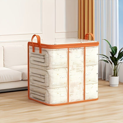 Extra - Large Waterproof PVC Storage Bag for Clothes & Quilts - Transparent, Moisture - Proof Organizer for Dorms, Moving & Back to School Essentials - HazMarket