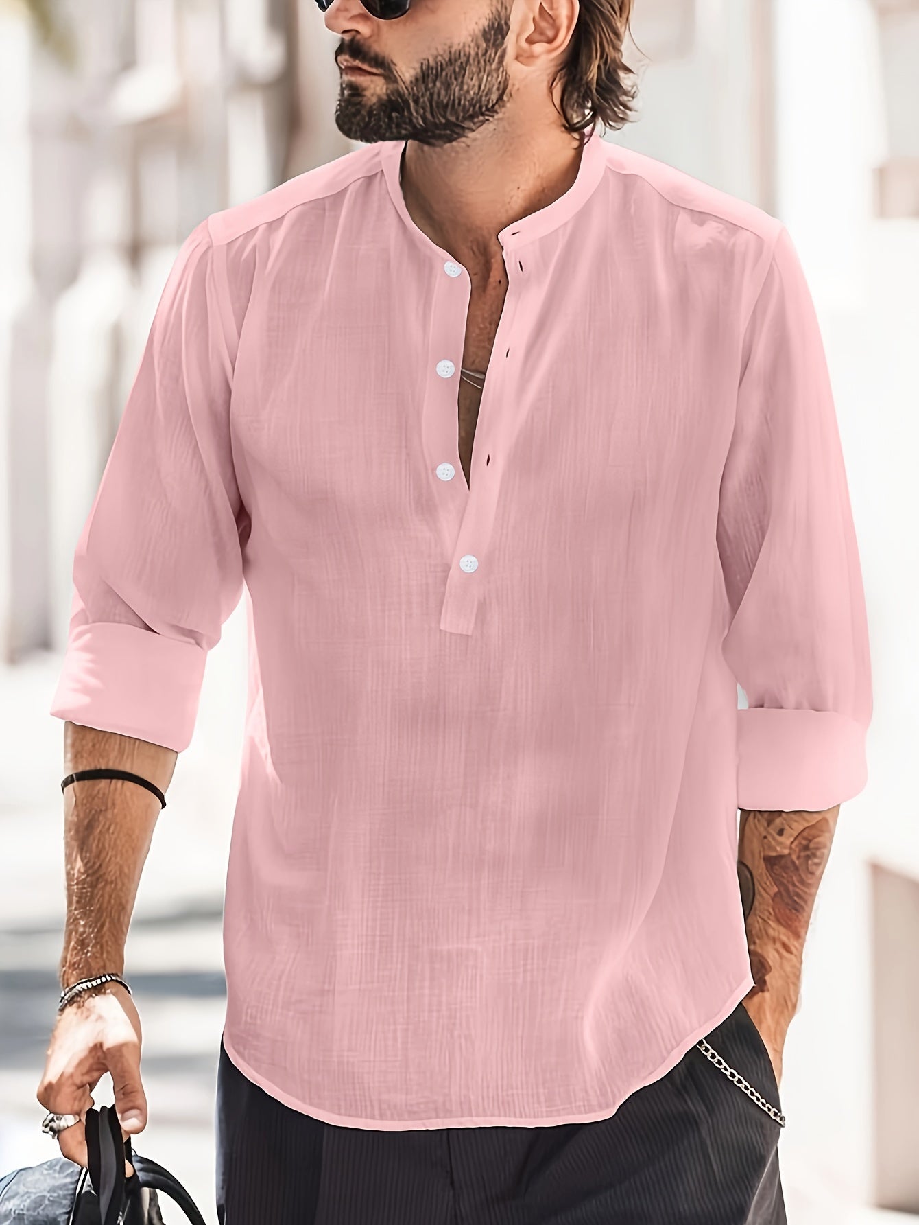 Classic Cotton Long Sleeve Shirt