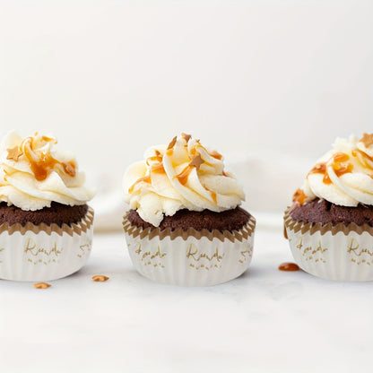 50pcs Ramadan Mubarak Cupcake Holders