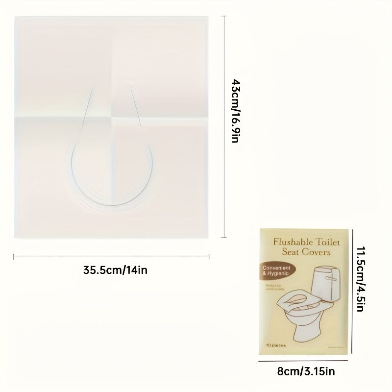 Disposable Toilet Seat Covers Suitable for Travel