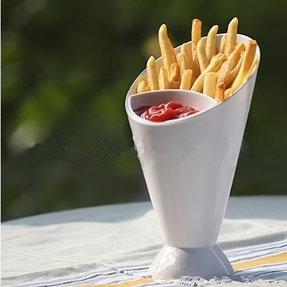 French Fries & Vegetable Salad Cup