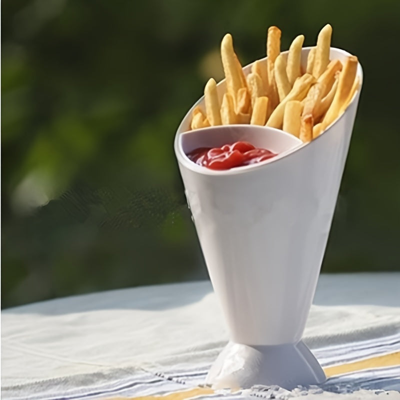 French Fries & Vegetable Salad Cup