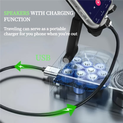 Wireless Speaker with Phone Holder