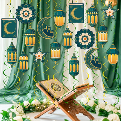 48pcs Eid Al-Fitr Decorations