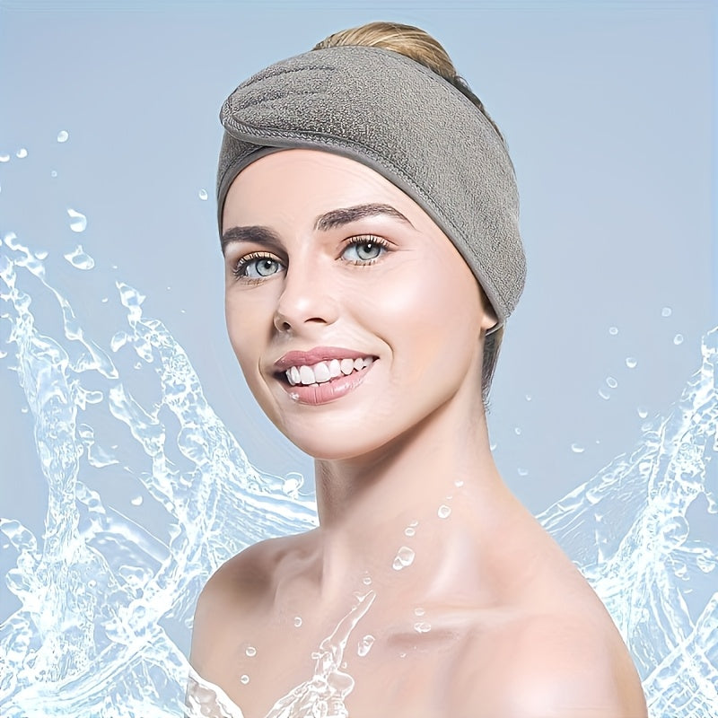 Adjustable Hair Tie for Washing Face - Gentle and Secure Fit