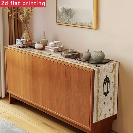 2D Flat Ramadan Table Runner