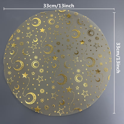 Ramadan Golden Round Table Mats