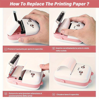 Mini Pocket Wireless Thermal Printer