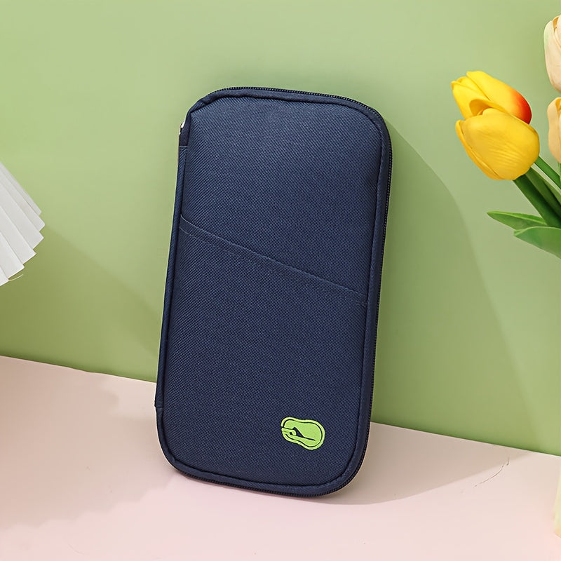 Multi-Compartment Passport Organizer