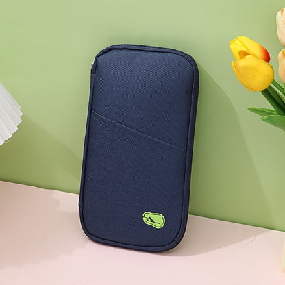 Multi-Compartment Passport Organizer